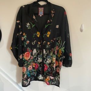 Johnny Was Floral Top